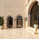 Beige and Taupe Marble