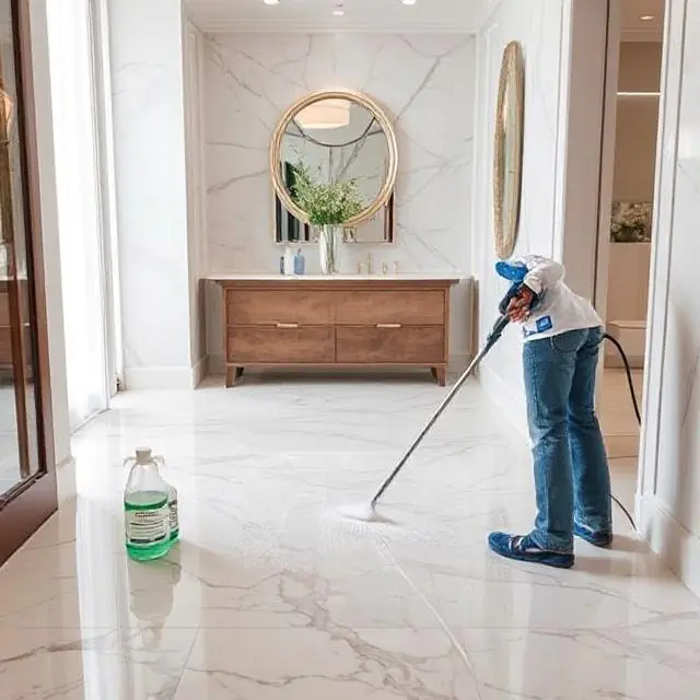 maintain marble and clean marble