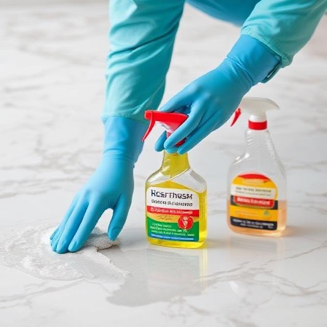 maintain marble and clean marble