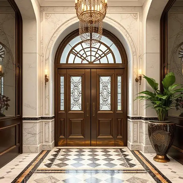 Marble Entrance Door