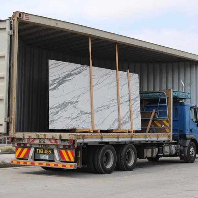 Marble Transportation from Kishangarh to Bangalore