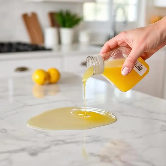 Protect Marble Countertops from Acid Etching