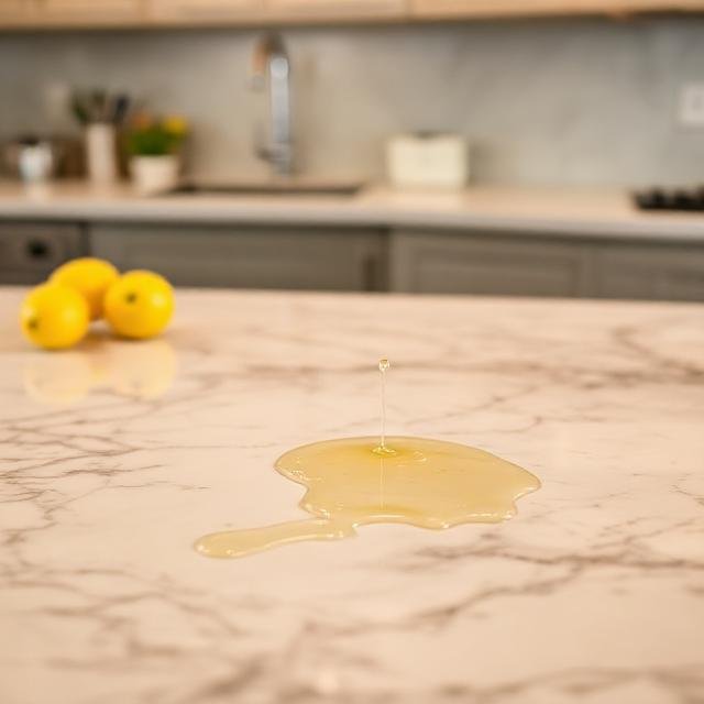 Protect Marble Countertops from Acid Etching