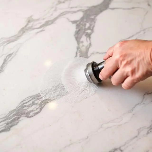 Buff Out a Minor Marble Etch Mark