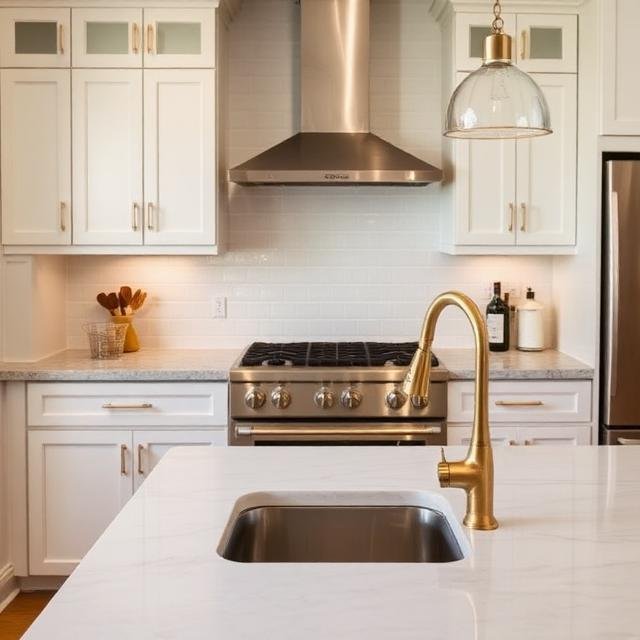 Honed Marble Countertops