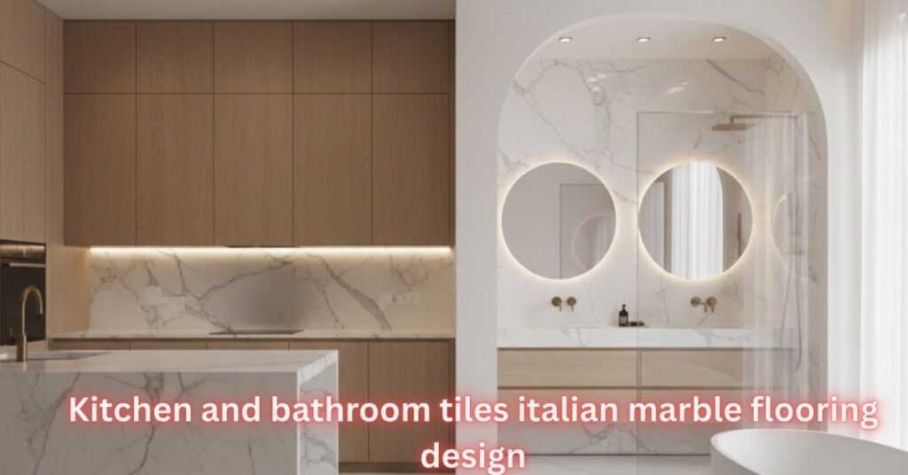 Kitchen and bathroom tiles italian marble flooring design