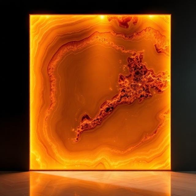 Backlit Onyx Wall