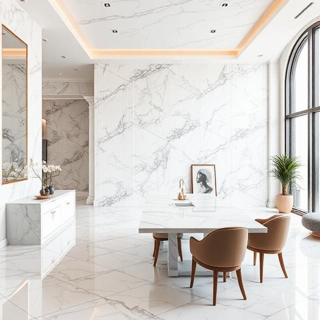 Sintered Stone vs Marble