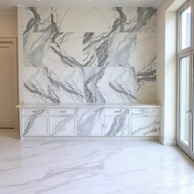 Marble Over Marble Installation