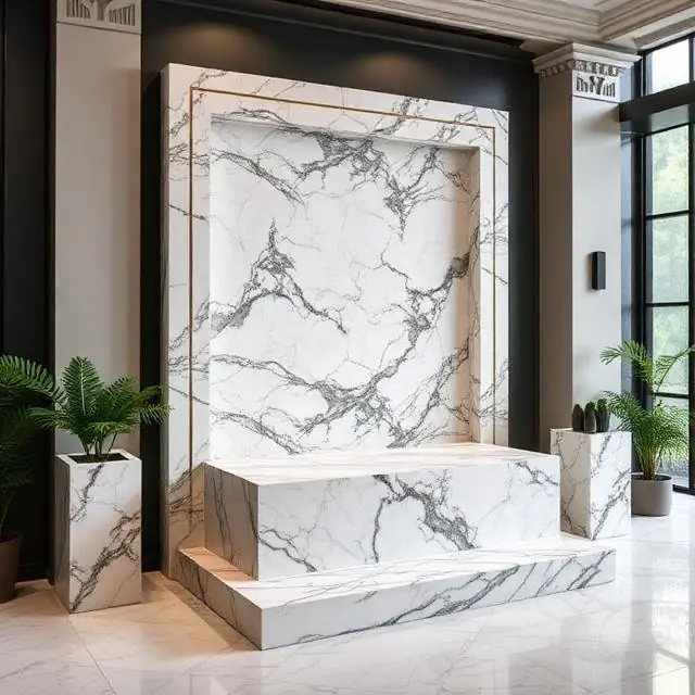 Marble Plinth Display Stands