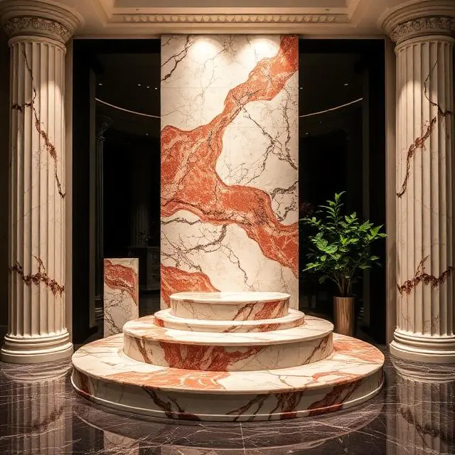 Marble Plinth Display Stands