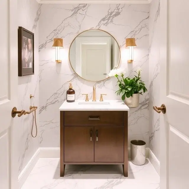 Small Powder Room