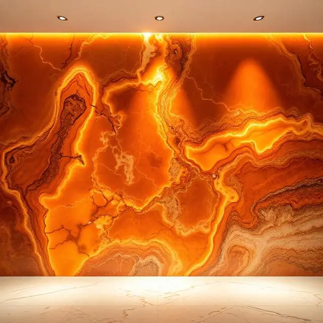 Backlit Onyx Wall