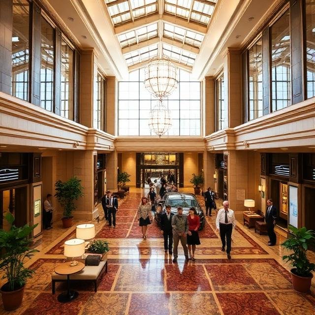 Commercial Marble Flooring