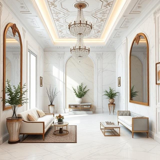 White Thassos Marble