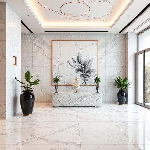 Residential Marble Flooring