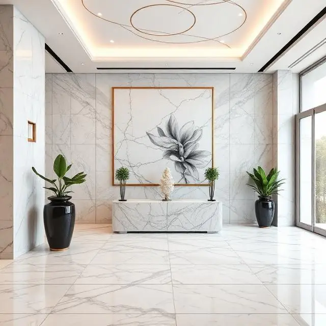 Residential Marble Flooring