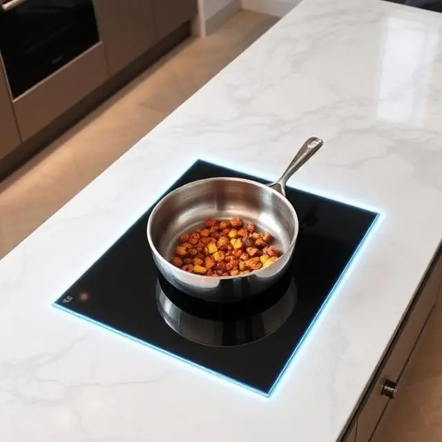 Invisible Induction Cooktop