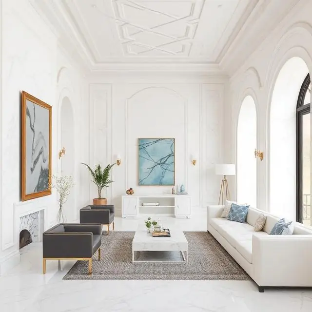 White Thassos Marble