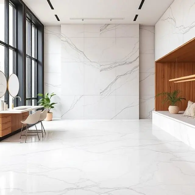 Large-Format Porcelain Slabs