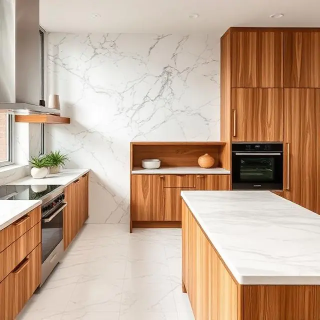 Marble in the Modern Kitchen