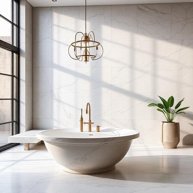 Large-Format Porcelain Slabs