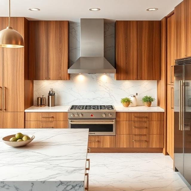 Marble in the Modern Kitchen