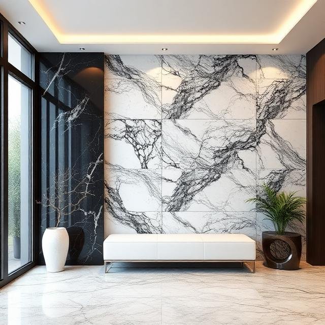 Indian Marble for exterior wall cladding