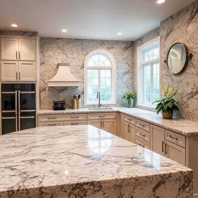leathered granite