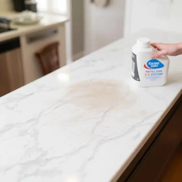 How to Remove Stains from White Marble