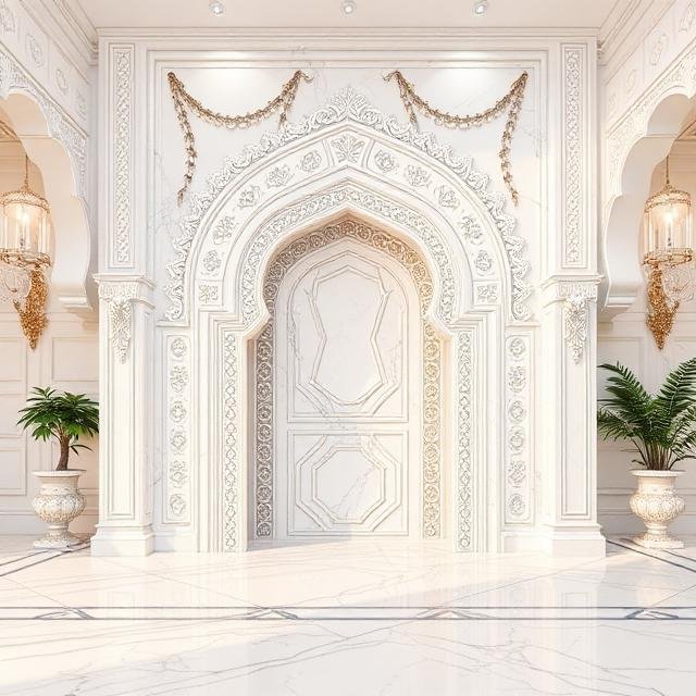 White Indian Marble